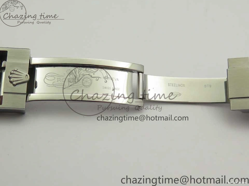 0504 GoAnywhere Submariner Black Diamond Bezel SS GSF Best Edition Black Dial On SS Bracelet A 3270